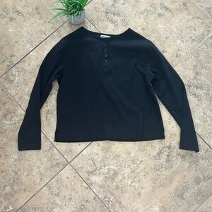 Vintage Rebecca Malone black tee